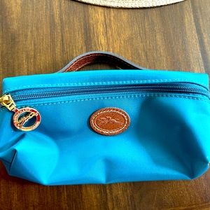 Longchamp small pouch blue